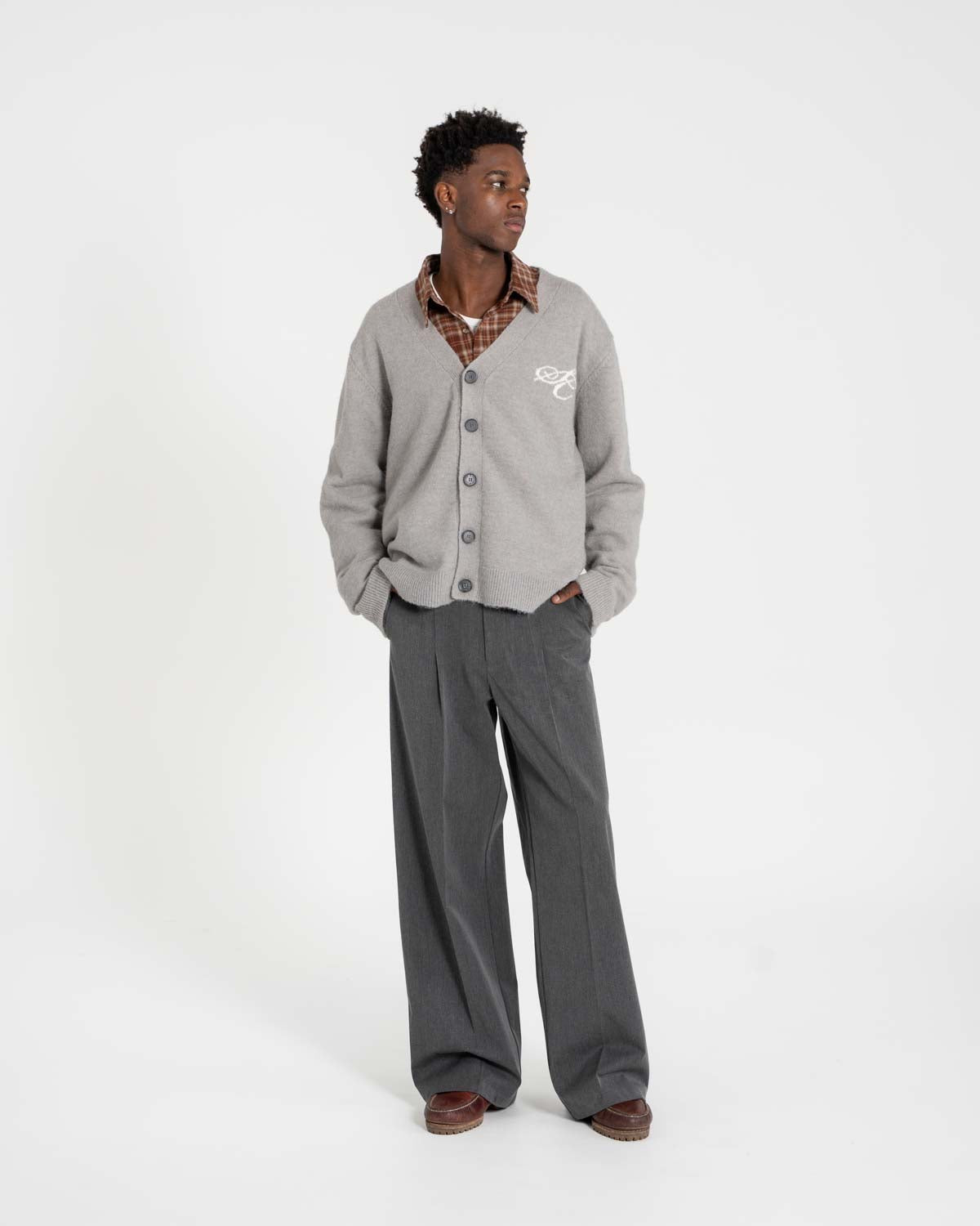 Cardigan Light Gray